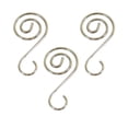 thumbnail image 3 of Old World Christmas 1.75 Inches Tall S Hooks Silver Metal Spiral Ornament Hanger 14105., 3 of 3