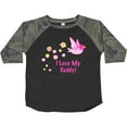 thumbnail image 3 of Inktastic I Love My Daddy Girls Toddler T-Shirt, 3 of 5