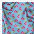 thumbnail image 4 of Soimoi Poly Georgette Fabric Leaves & Berries Fruits Fabric Prints By Yard 42 Inch Wide, 4 of 6