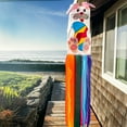 thumbnail image 3 of In the Breeze 5052 — Bunny Windsock Easter Holiday Hanging Decoration, 40-Inches — Colorful Seasonal Decor for Yards and Gardens, 3 of 8