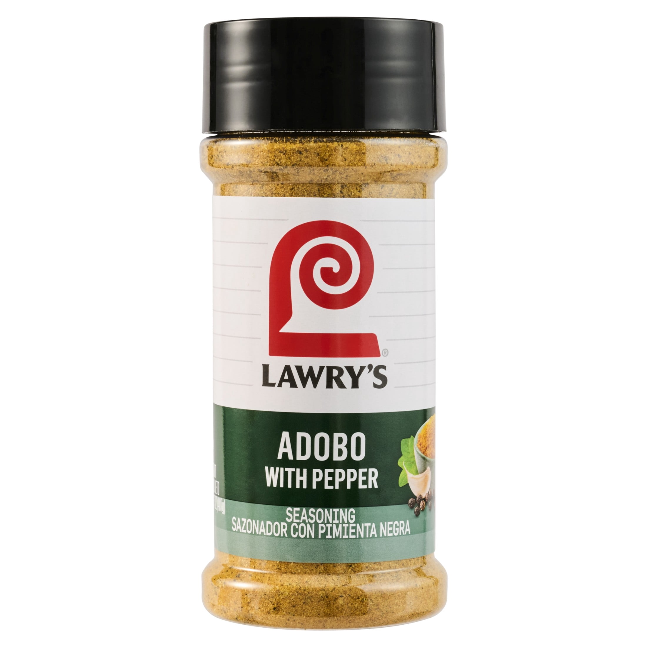 (12 pack) Lawry's Kosher Adobo with Pepper, 14.37 oz Bottle