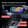 thumbnail image 2 of Adaptador CarPlay y Android Auto con Conexión Inalámbrica A Cable Adaptador CarPlay Inalámbrico con USB Android Auto para, 2 of 5