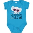 thumbnail image 3 of Inktastic Elephant My Great Aunt Loves Me Boys or Girls Baby Bodysuit, 3 of 5
