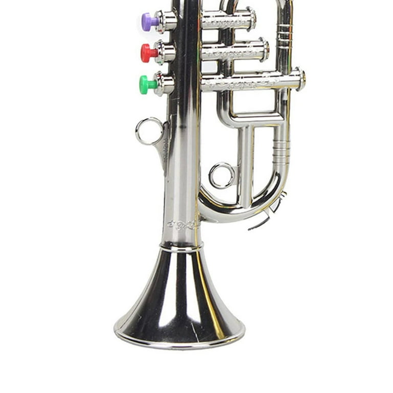 Trumpet 3 Tones 3 Colored Keys Simulation Play Mini for Children