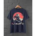 thumbnail image 1 of Samurai Cat T-Shirt - As Picture - L, 1 of 2