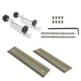 thumbnail image 2 of Guide Rail Aluminum Extruded Guided Rails for Circular Saw Track Repeatable 300/400mm Aluminum Alloy Machinery Accessories Guide Rail Connector, 2 of 9