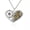 Heart, variant on skull Necklace Chain Dragonfly Heart Gear Steampunk Bronze gothic Gift-Dragonfly
