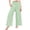 Green, variant on Grblisyd Girls Pants Size 10-12 Kids Striped Casual Elastic High Waist Cotton Linen Trousers with Pockets