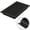 Powder Coated Black, variant on Achtek Air Supply Vent 8"x 14" Duct Opening (Overall 9-1/2"x 15-3/4") Solid Cast Aluminum Register Cover | Powder Coated