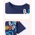 thumbnail image 4 of Emy Dola Toddler Baby Boy Summer Clothes Cute Graphic T Shirt Elastic Waist Pockets Shorts Set 2 Piece Short Sleeve Outfit, 4 of 7