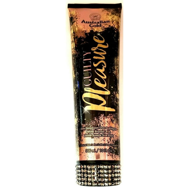 Australian Gold Guilty Pleasure White DHA Bronzer Tanning Bed Lotion 10