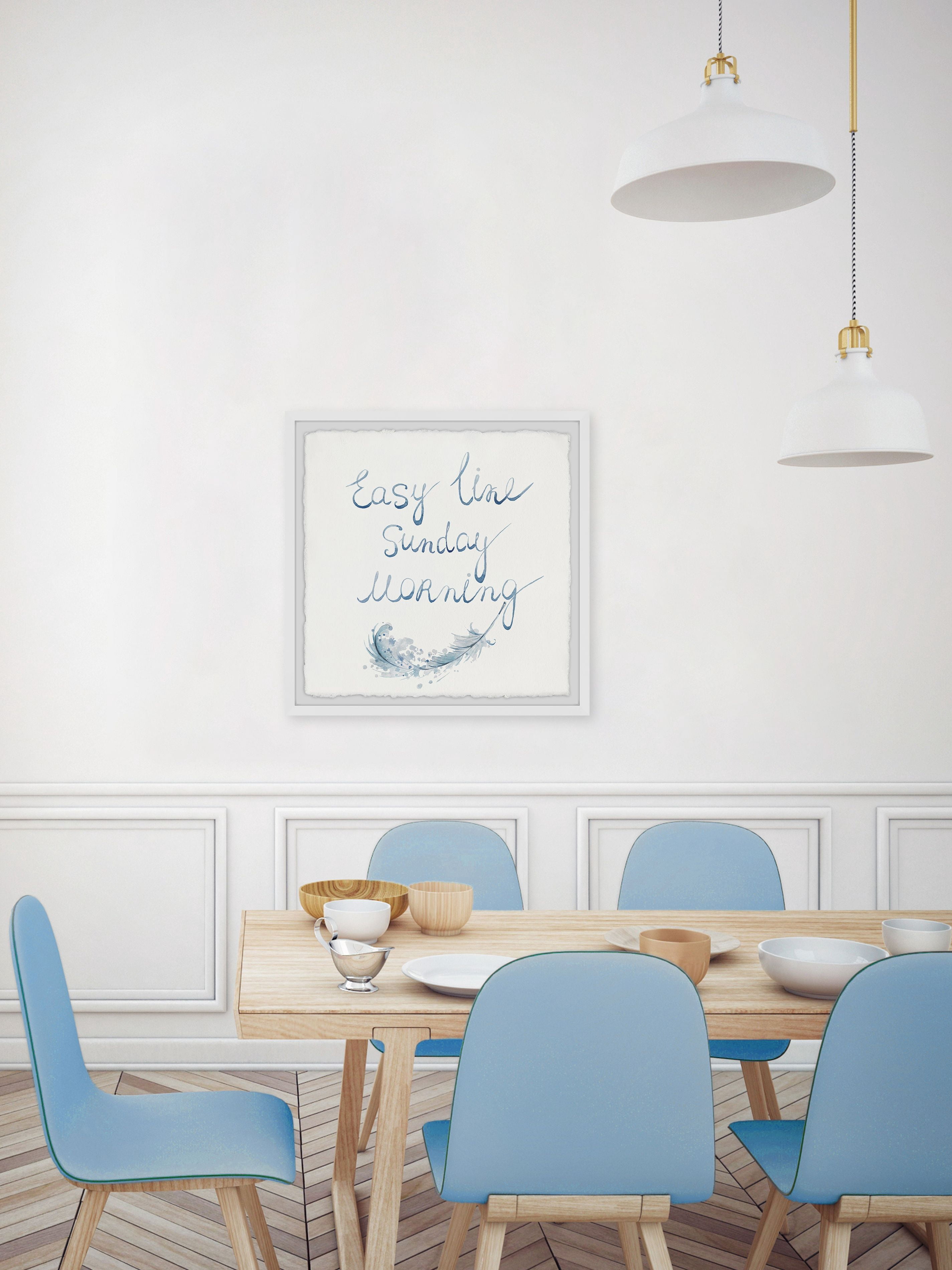 Marmont Hill Easy like Sunday Morning IV Framed Wall Art