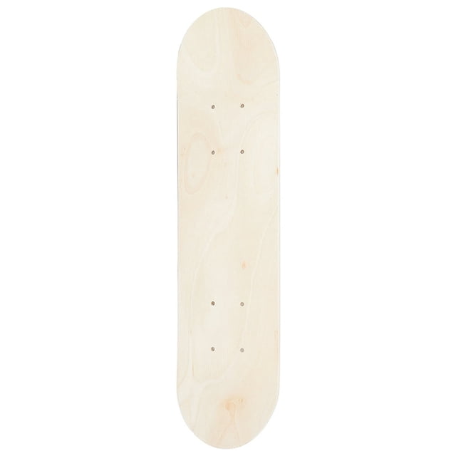 JUNWELL Planche à Roulettes Vierge Bricolage Planche à Roulettes Non Peinte Planche à Roulettes Vierge Débutants Planche à Roulettes Bricolage