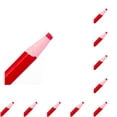 thumbnail image 3 of Naiovety Home Portable Tailor Chalk Dressmaking Clothes Sewing Making Accessories Crafting Pencil Color Random Marker DIY rojo 10piezas, 3 of 6