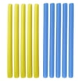 thumbnail image 1 of 10 fundas de espuma de repuesto para cama elástica, portátil y ligera. Cubierta de protección acolchada, mangas protectoras de espuma de para tubo Azul 90cm Amarillo 90cm Sunnimix  Mangas de trampolín, 1 of 8