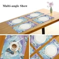 thumbnail image 3 of GZHJMY Placemats Set of 4,Butterfly Flower Watercolor Heat-Resistant Non-Slip Double Sided Washable Kitchen Dining Table Mats for Kitchen Table Decoration, 12"x18", 3 of 6