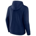 thumbnail image 3 of Men's Navy Atlanta Braves Fastball Pullover Hoodie, 3 of 3