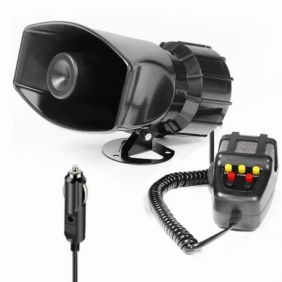 Car Horn Loud Multi -function Speakers Police Police Reporter History Emergency Motorcycle 12V 100W Multi -color And Clarkson Horn