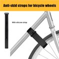 thumbnail image 3 of QualitChoice 1 pcs Bike Rack Strap Bike Wheel Stabilizer Straps Adjustable Bike Wheel Strap, 3 of 6