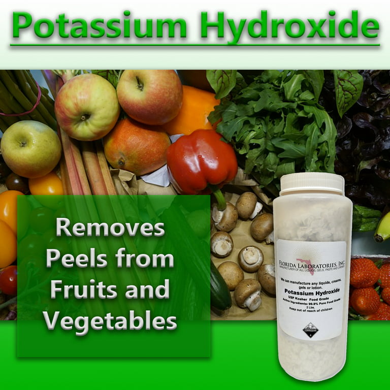 Potassium Hydroxide - 10 Pounds - Must Choose UPS as Your Shipping Method  if Ordered for only $36.00 at Aztec Candle & Soap Making Supplies