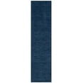 thumbnail image 2 of Rugsotic Carpets Hand Knotted Wool Area Rug 2'8''x9' Blue Contemporary Runner Indoor Rug for Living Room, Bedroom Antimicrobial L00226, 2 of 5
