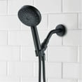 thumbnail image 2 of Better Homes & Gardens 8-Function Handshower with Power Spray & Clean Jet in Matte Black, 2 of 13