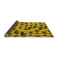 thumbnail image 2 of Ahgly Company Indoor Rectangle Abstract Yellow Modern Area Rugs, 6' x 9', 2 of 4