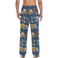thumbnail image 2 of GZHJMY Pajama Pants Mens Sleep Lounge Pants Pjs Bottoms with Pockets, Christmas New Year Birthday Valentine's Day Gifts, Medium, 2 of 7