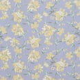 thumbnail image 2 of Zelouf Tulip Print Hmc  , Sewing, DIY, Crafts Fabric by the Yard, Silver/yellow, 7 Yard, 2 of 2
