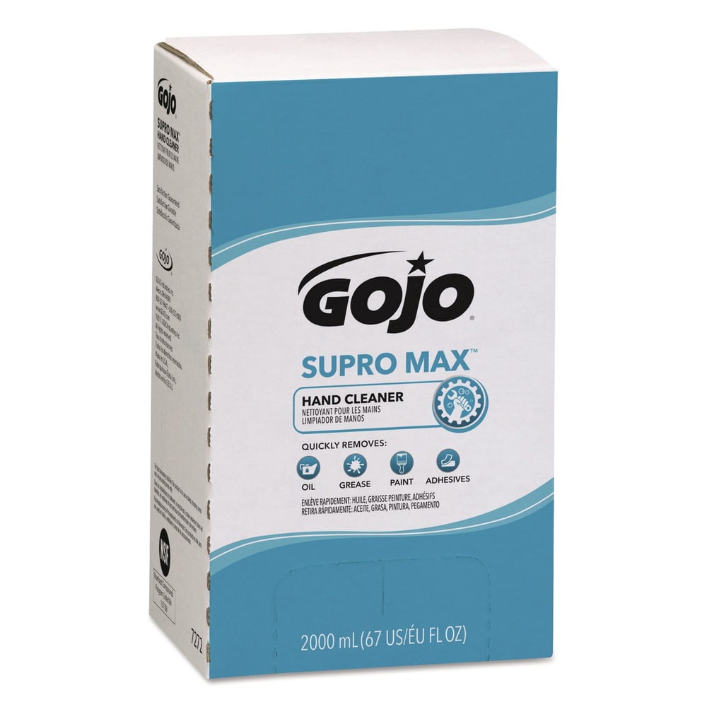 Gojo&reg;, GOJ727204, Supromax Lotion Hand Cleaner, 4 / Carton, Tan, 67.6 fl oz (2 L)