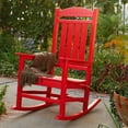 thumbnail image 4 of POLYWOOD Presidential Rocking Chair in Teak, 4 of 11