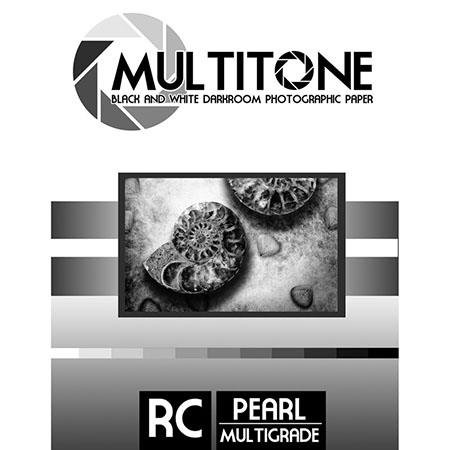 MultiTone Black & White Resin Coated BW Pearl Luster Darkroom Photographic  Paper, 8x10