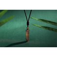 thumbnail image 2 of Collar de cristal curativo Yashi colgante de obsidiana negra ajustable 18-27,5 pulgadas, 2 of 5