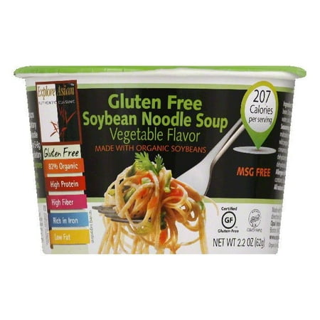 Explore Asian Noodle Soup, Soybean, Vegetable Flavor