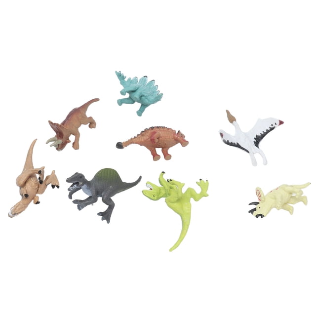 Modelo de dinosaurio, juego de modelos de dinosaurio de 8 piezas, modelo de dinosaurio de juguete, modelo de dinosaurio para niños, confiable y duradero