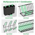thumbnail image 3 of Dish Drying Rack, Elemore Home 2-Tier Dish Racks for Kitchen Counter with Drainboard, 3 of 6