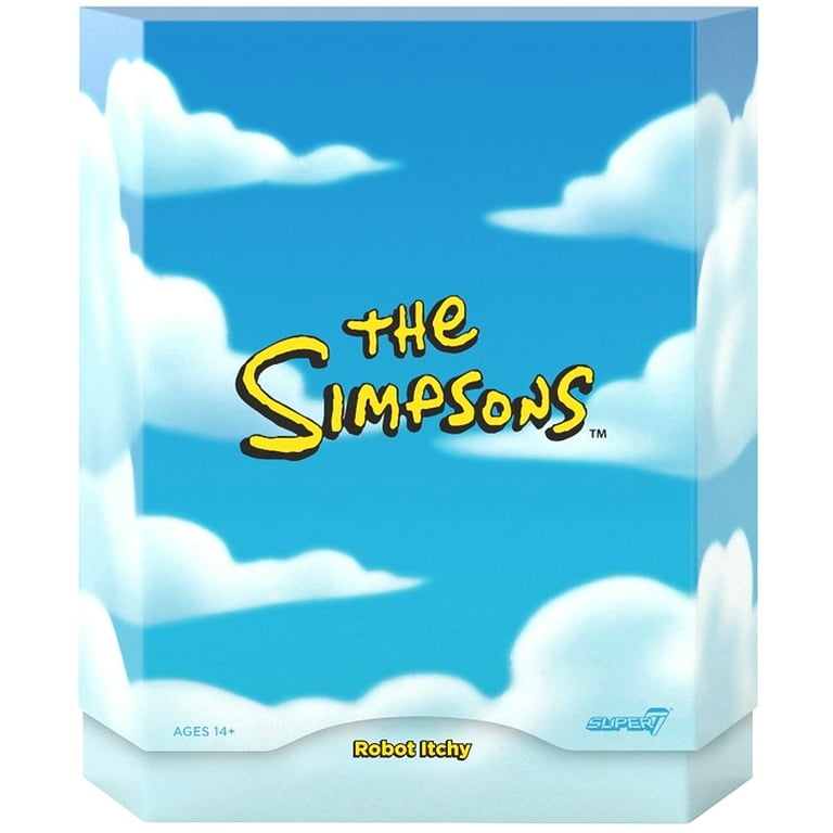 Super 7 - Les Simpson - Ultimates Robot Scratchy Les Simpsons Figurine