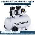 thumbnail image 3 of Compresor de Aire Silencioso 21 Galones 2 HP Libre de Aceite 120V, 3 of 8
