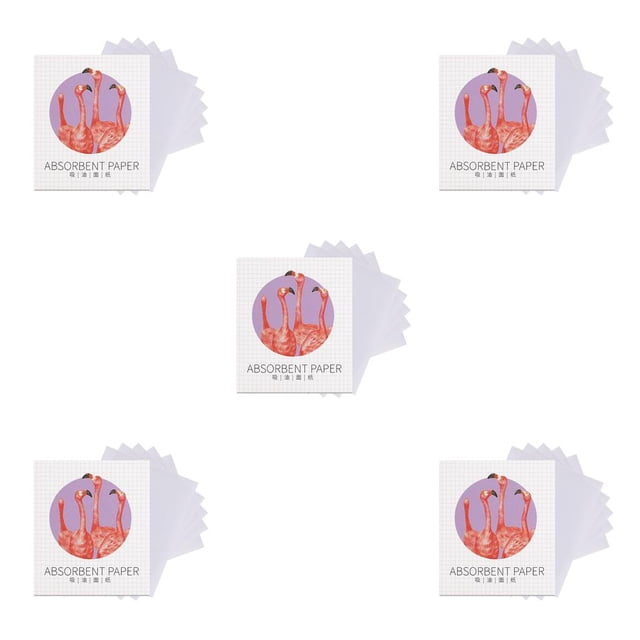 Vogacara 1 caja de toallitas absorbentes para el control de aceite, toallitas de limpieza profunda para oficina, viajes, casa, accesorios, color morado Type2 NO2 Vogacara CBP263364