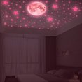 thumbnail image 1 of Pegatinas de pared con estrellas que brillan en la oscuridad, calcomanías con puntos luminosos, decoración mural, pegatinas de techo, perfectas para ropa de cama para niños, habitación o fiesta, regal Muyoka Hogar, 1 of 6