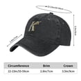 thumbnail image 6 of Charlotte Knights Hat Adult Adjustable Classic Washed Casquette Cap Hat Baseball Cap, 6 of 8