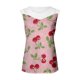 thumbnail image 5 of Camiseta sin mangas de encaje con estampado de mujer Camiseta sin mangas de empalme de cuello redondo Camiseta ligera y cómoda delgada OAVQHLG3B Store lin121212, 5 of 5