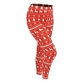 thumbnail image 4 of UB Girls Winter Print Matching Family Christmas Leggings (Girls 14/16, Girls), 4 of 5