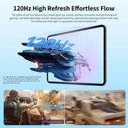 TECLAST P30T Android 16 Tablet 10.1 inch 120Hz Tablet with Keyboard+Mouse+Case, 10 Accessories Set, 16GB RAM+128GB ROM (1TB TF), T610 Octa-core CPU, 5G Wi-Fi/Widevine L1/GPS/6000mAh/BT5.0/GMS/OTG