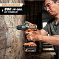 thumbnail image 5 of RIDGID 18V Brushless Cordless 2-Tool Combo Kit with Hammer Drill, Impact Driver, (2) Batteries, Charger, and Bag, 5 of 7