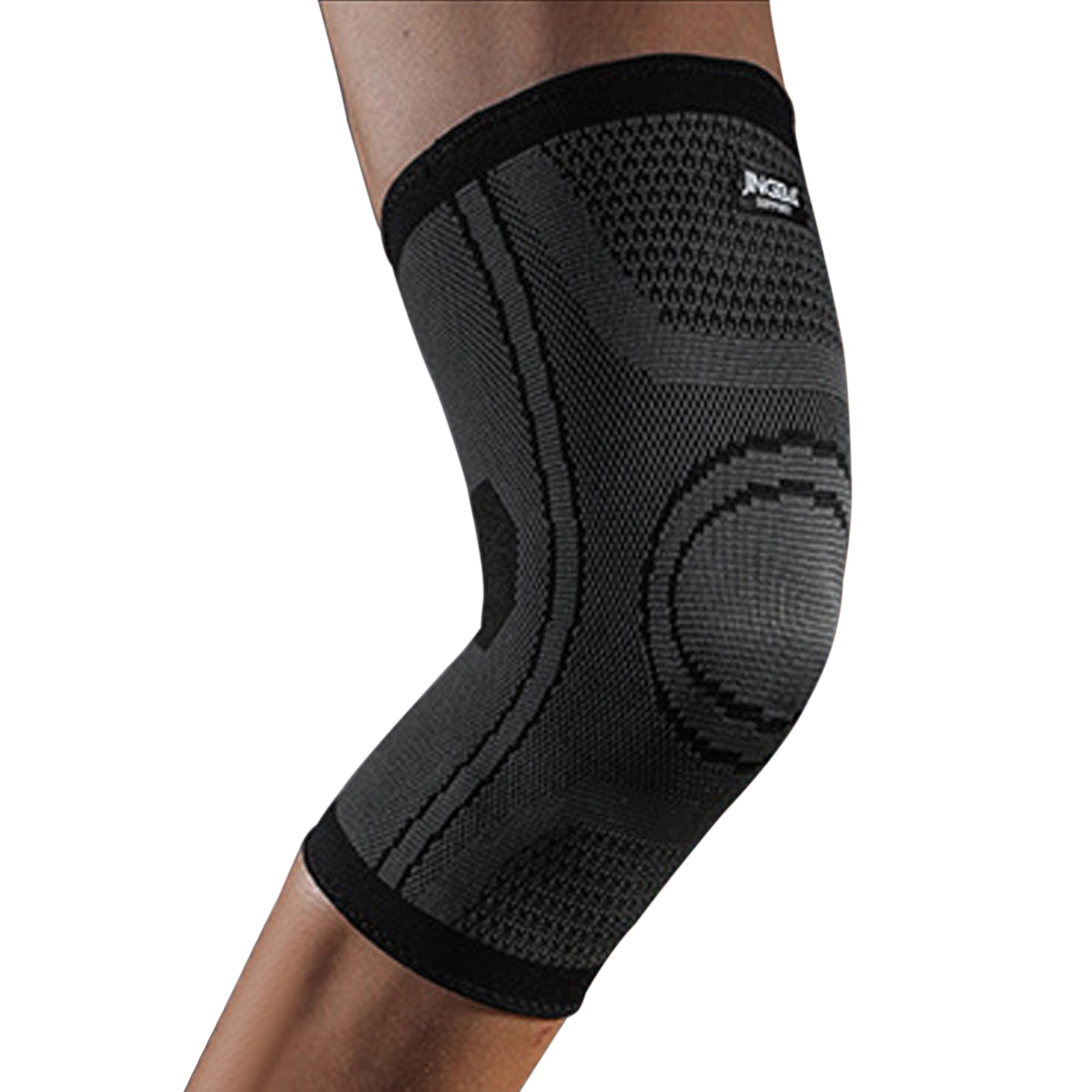 VERMON 1Pc Knee Brace Elastic Adjustable Nylon Sweat Absorption Knee Stabilizer for Workouts