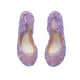 thumbnail image 1 of par de hermosas sandalias de plástico color gelatina para niñas pequeñas, talla 37, color morado., 1 of 7
