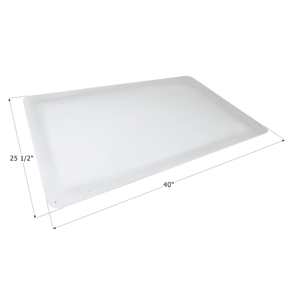 ICON Technologies 14106, 25.5in x 40in Rectangular Skylight, White