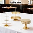 thumbnail image 3 of 11 Pcs Gold Cake Stand Set Metal Round Cupcake Tower Dessert Display for Wedding Birthday Party  Celebration, 3 of 7