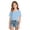 4Light Blue9, variant on Girls T Shirts Solid Color Short Sleeve One Shoulder Tee For Kids Casual Everyday Wear Lightweight Knit Breathable T-Shirt Comfortable Tops 10-11 Years